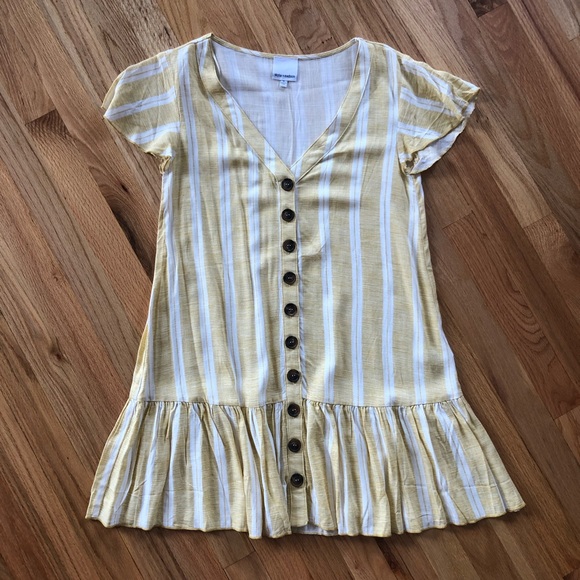 Red Dress Boutique Dresses & Skirts - NEW Striped Dress with Ruffle